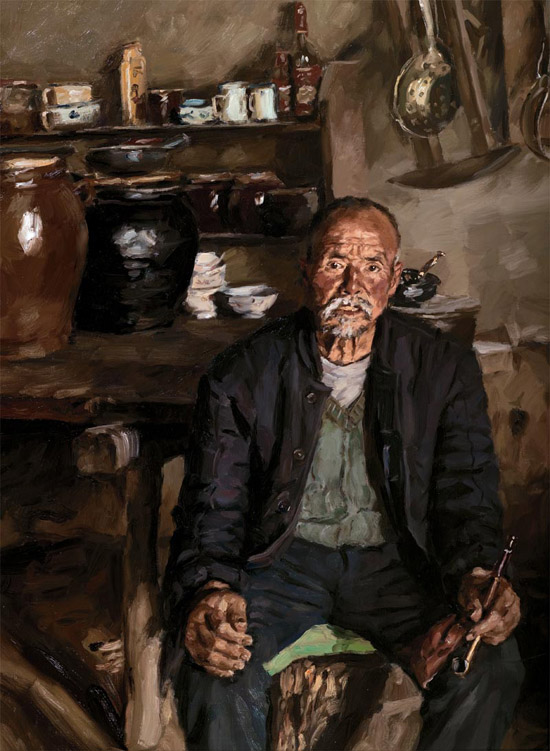 ��ɽ���˼� 130x95cm 2015�� 