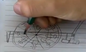 ���򻭵����ͼ